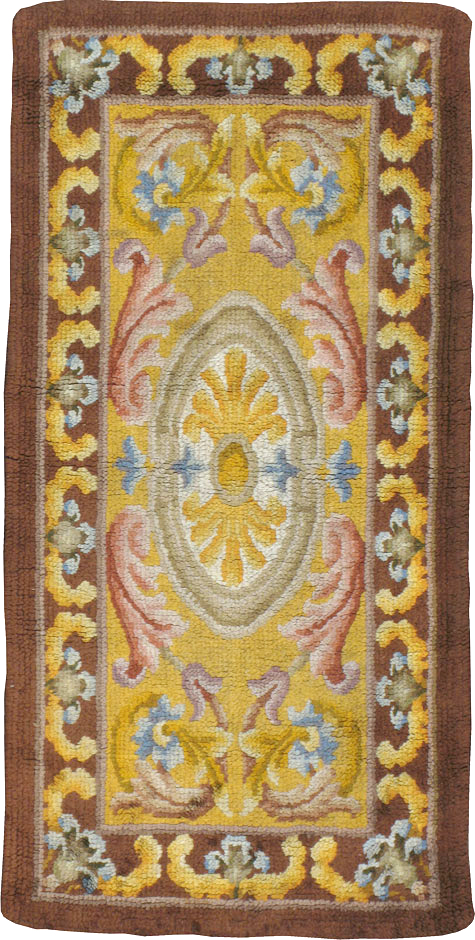 Antique French Savonnerie Rug, No.9099 - Galerie Shabab