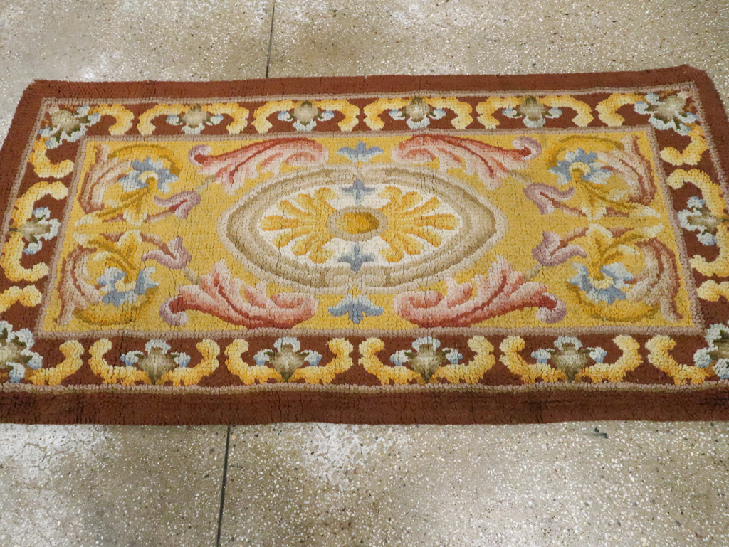 Antique French Savonnerie Rug, No.9099 - Galerie Shabab