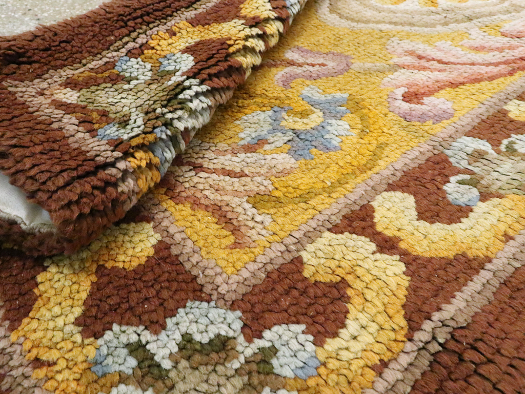 Antique French Savonnerie Rug, No.9099 - Galerie Shabab