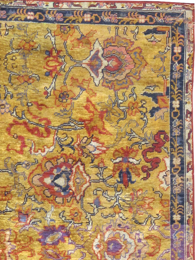 Antique Kayseri Silk Carpet, No.9100 - Galerie Shabab