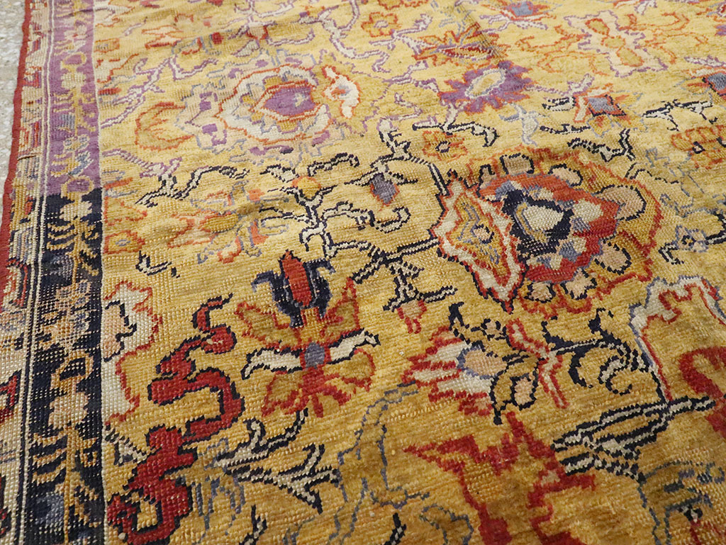 Antique Kayseri Silk Carpet, No.9100 - Galerie Shabab