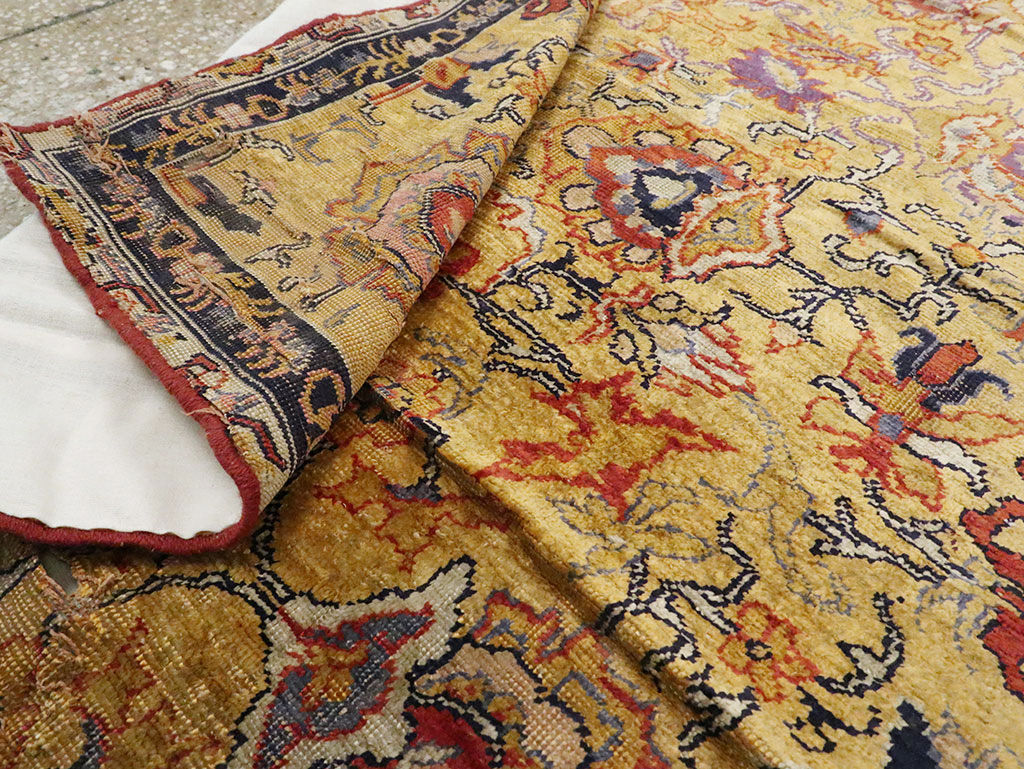 Antique Kayseri Silk Carpet, No.9100 - Galerie Shabab