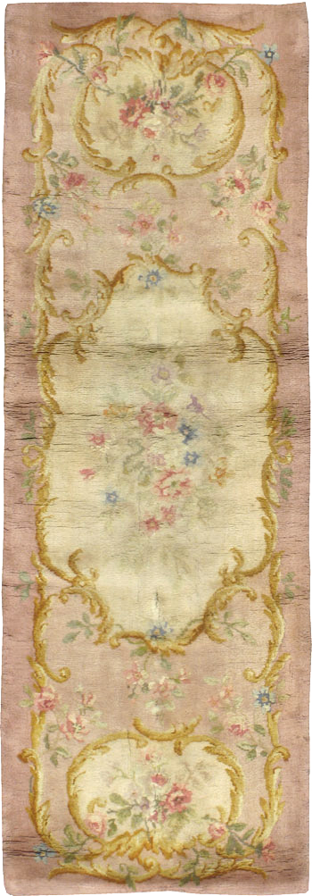 Antique French Savonnerie Runner, No.9105 - Galerie Shabab