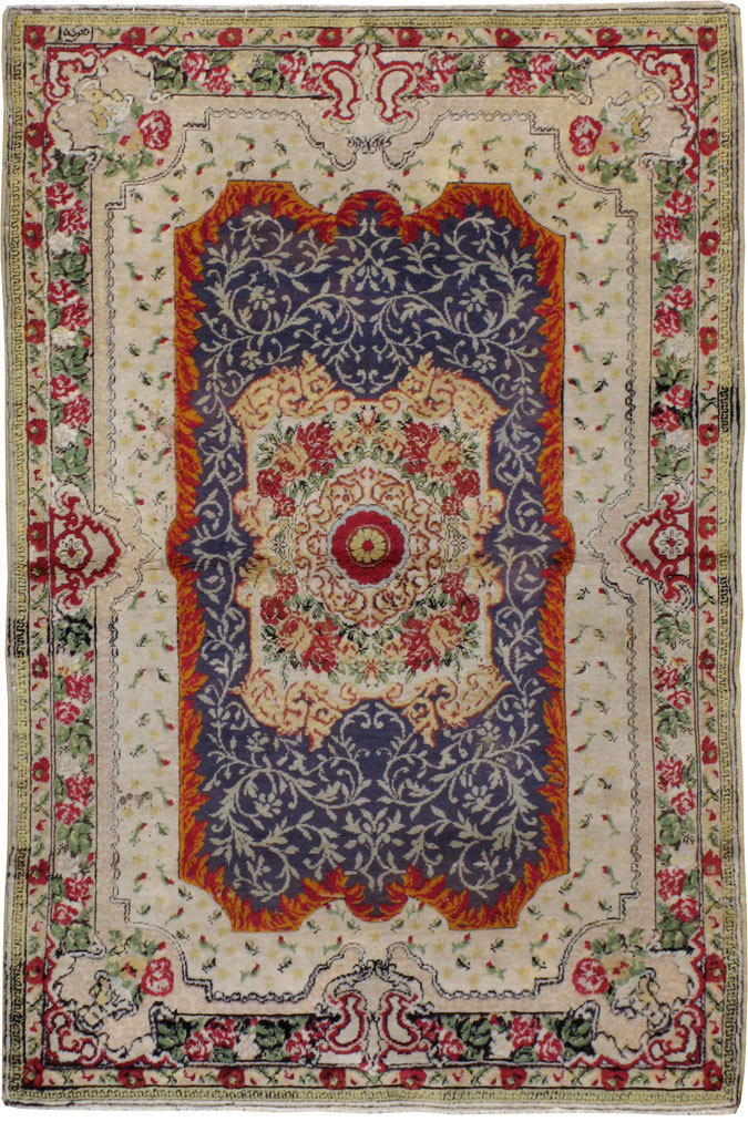 Antique Turkish Herekeh Rug, No.9107 - Galerie Shabab