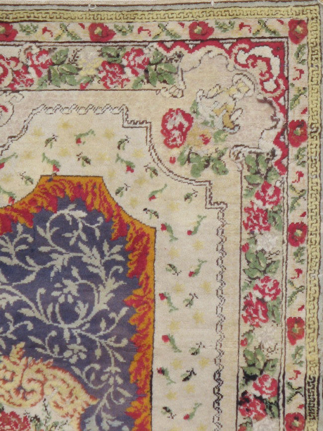 Antique Turkish Herekeh Rug, No.9107 - Galerie Shabab