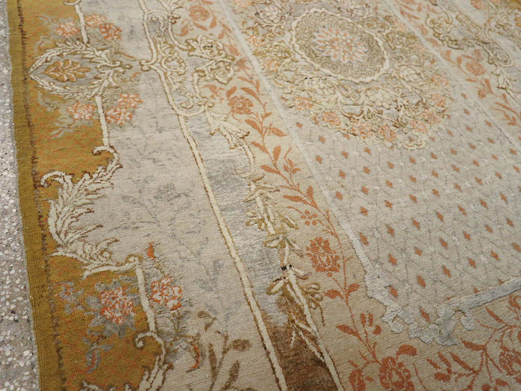 Antique Turkish Herekeh Carpet, No.9118 - Galerie Shabab