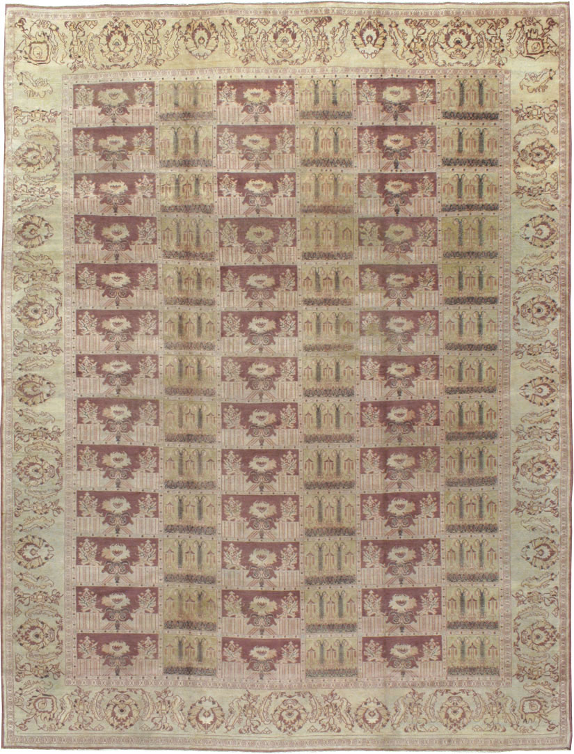 Antique Persian Dorokhsh Carpet, No.9152 - Galerie Shabab