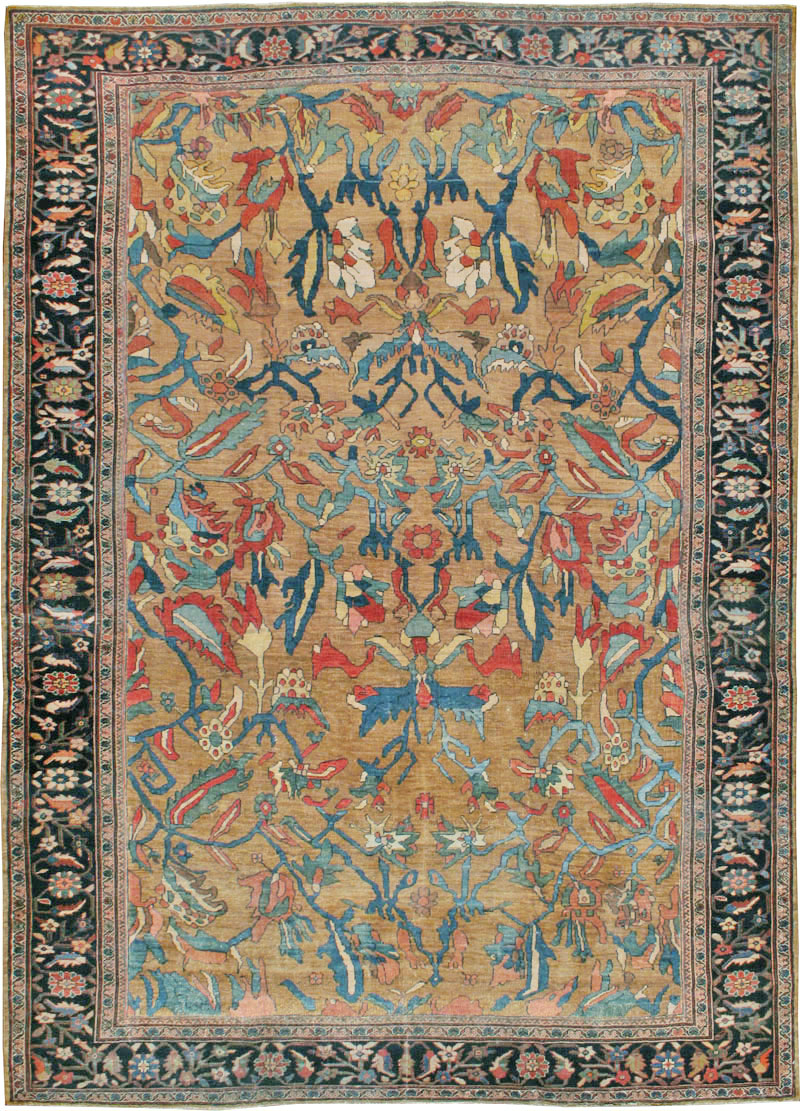 Antique Persian Sarouk Fereghan Carpet, No.9158 - Galerie Shabab