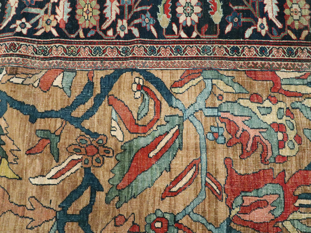 Antique Persian Sarouk Fereghan Carpet, No.9158 - Galerie Shabab