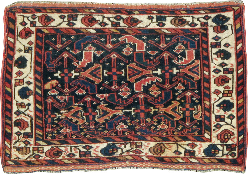 Antique Persian Afshar Rug, No.9178 - Galerie Shabab