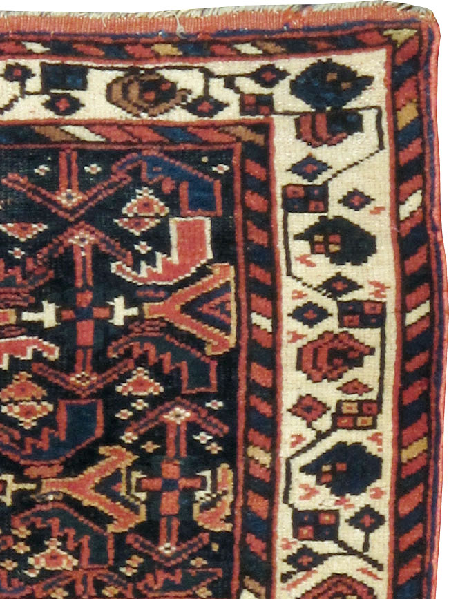 Antique Persian Afshar Rug, No.9178 - Galerie Shabab