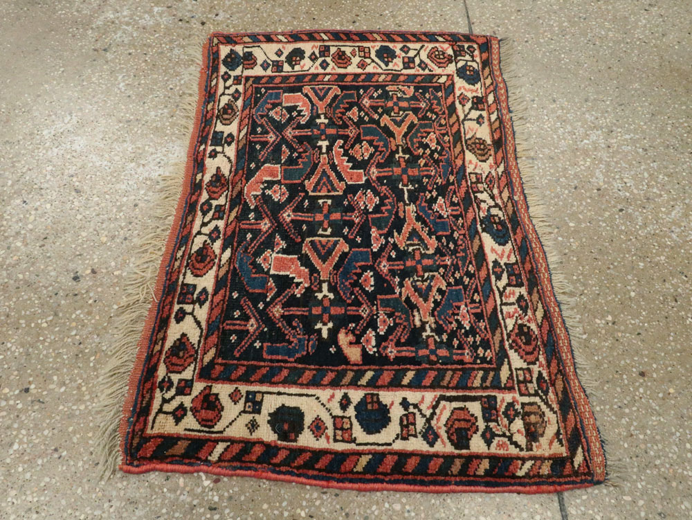 Antique Persian Afshar Rug, No.9178 - Galerie Shabab