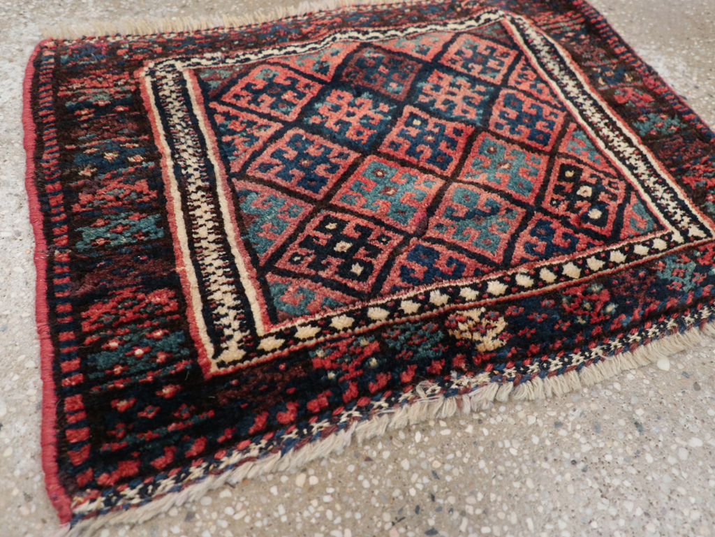 Vintage Persian Kurdish Rug, No.9179 - Galerie Shabab