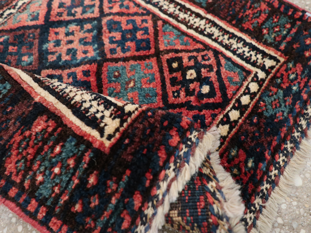 Vintage Persian Kurdish Rug, No.9179 - Galerie Shabab