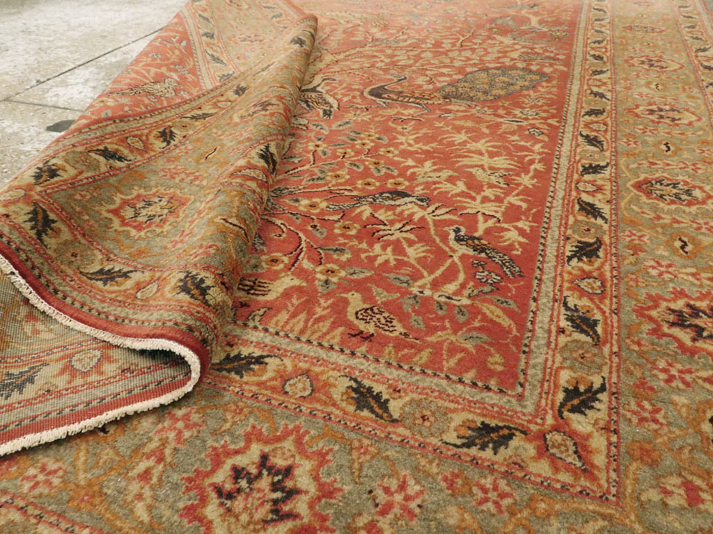 Antique Turkish Sivas Pictorial Rug, No.9222 - Galerie Shabab