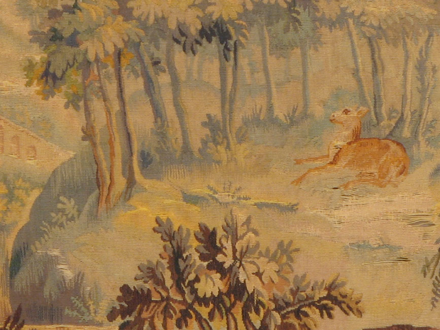 Antique French Tapestry, No.9229 - Galerie Shabab