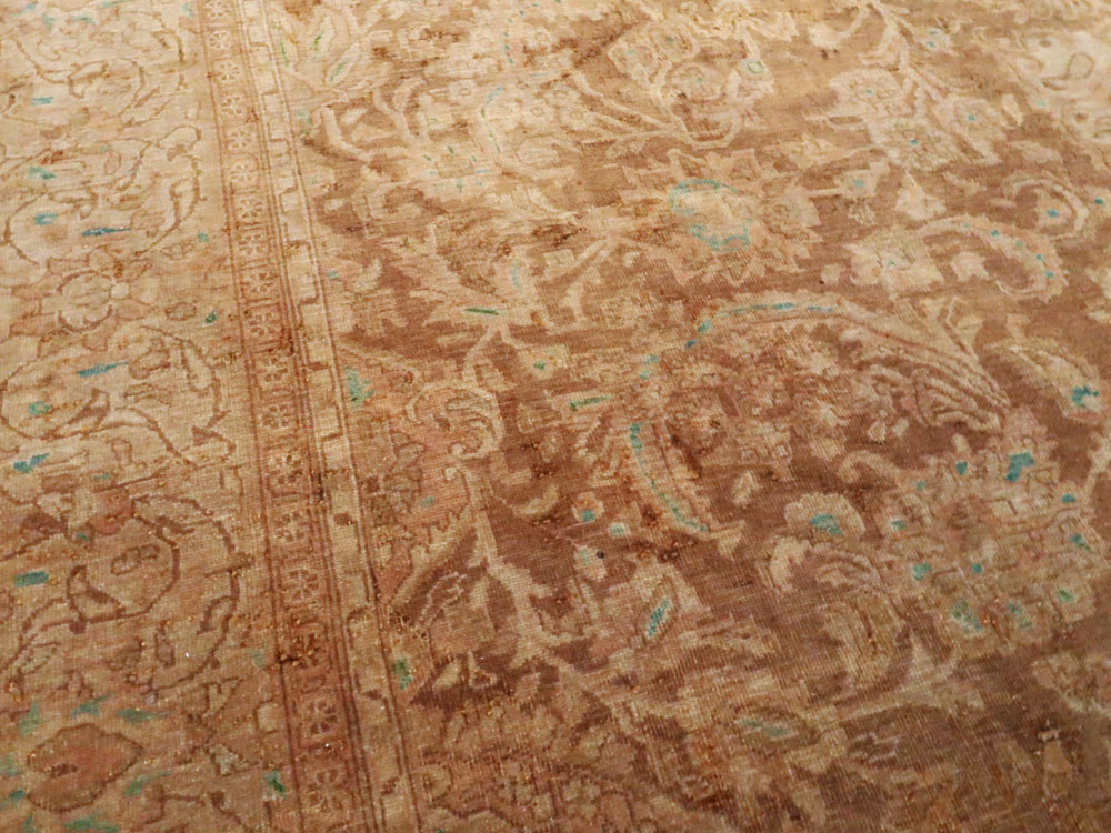 Vintage Persian Kashan Carpet, No.9231 - Galerie Shabab