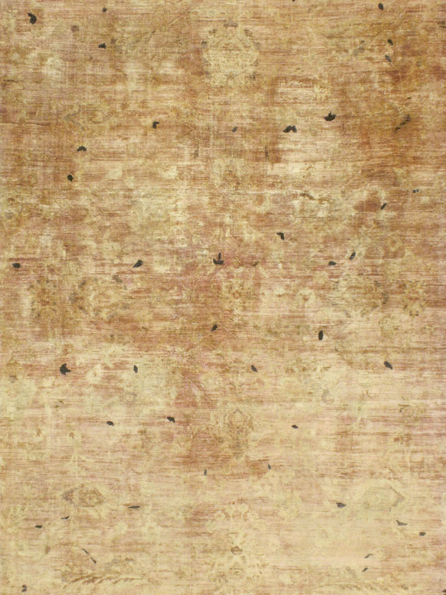 Antique Persian Kashan Rug, No.9236 - Galerie Shabab