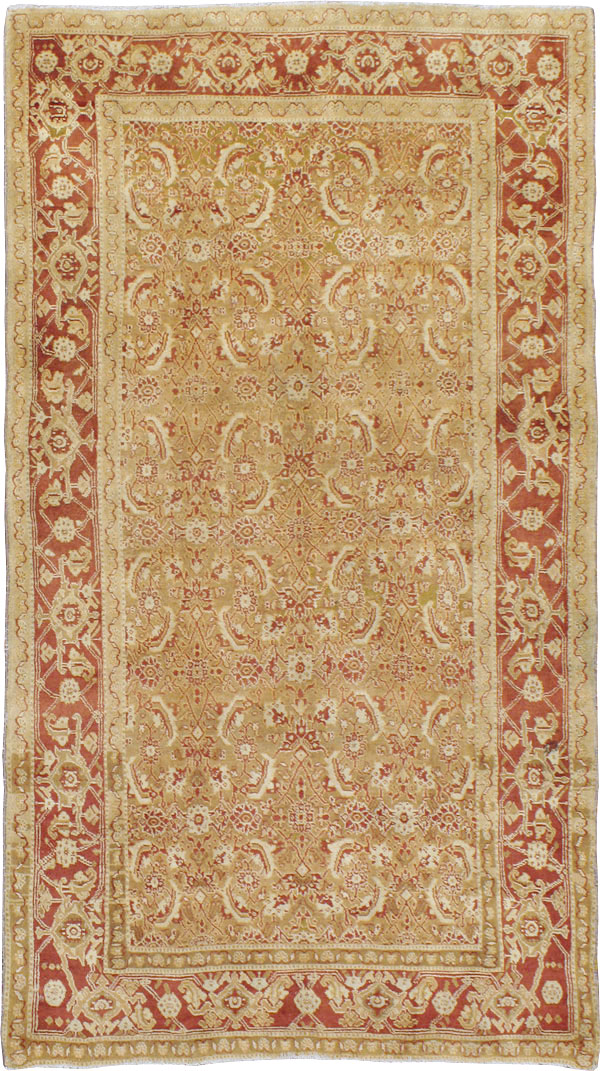 Antique Indian Agra Carpet, No.9273 - Galerie Shabab