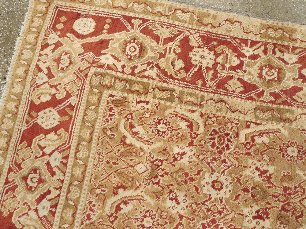 Antique Indian Agra Carpet, No.9273 - Galerie Shabab