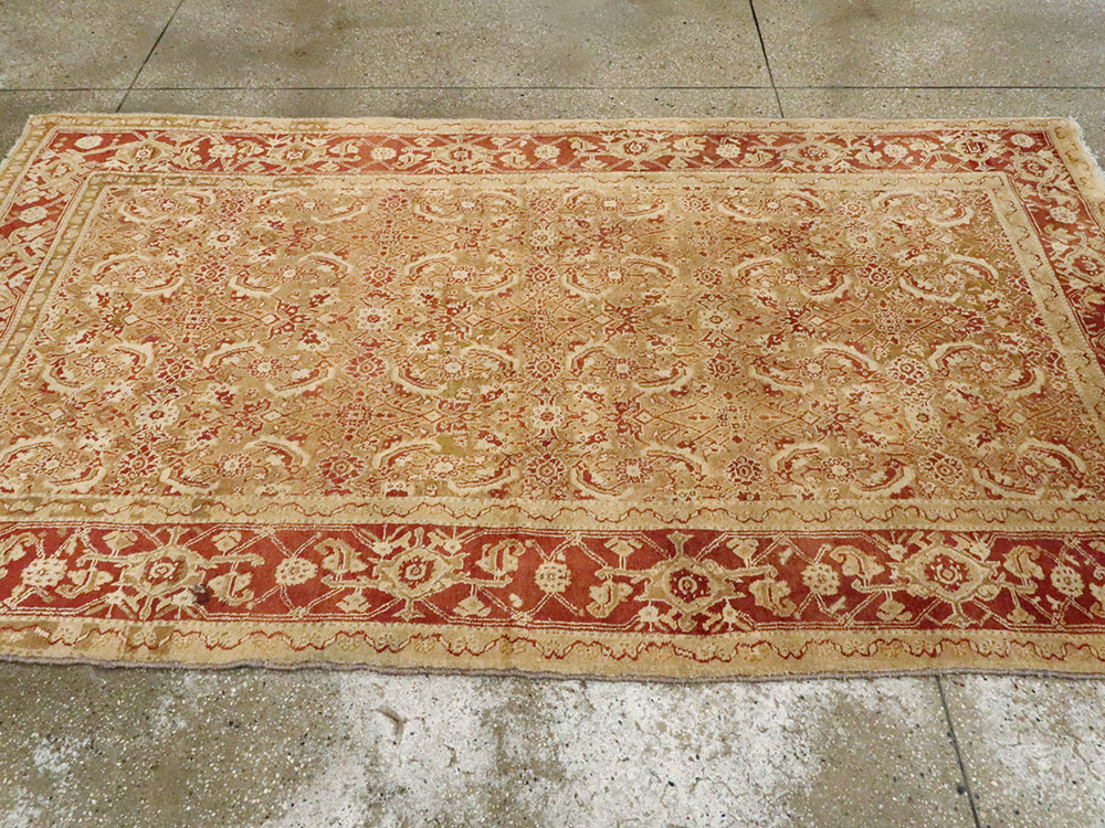 Antique Indian Agra Carpet, No.9273 - Galerie Shabab