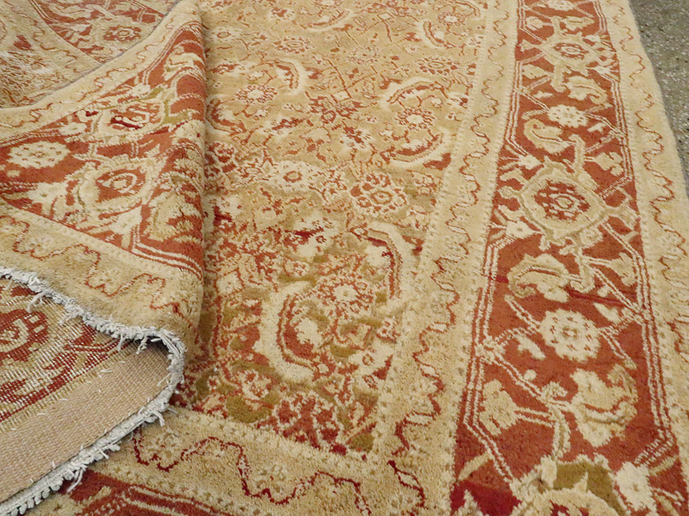 Antique Indian Agra Carpet, No.9273 - Galerie Shabab