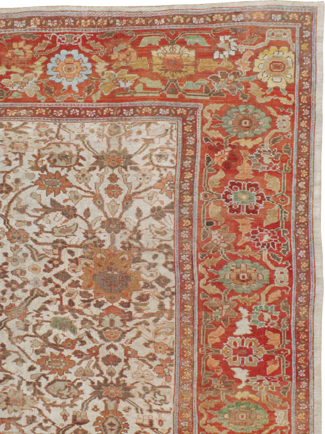 Antique Persian Sultanabad Carpet, No.9274 - Galerie Shabab