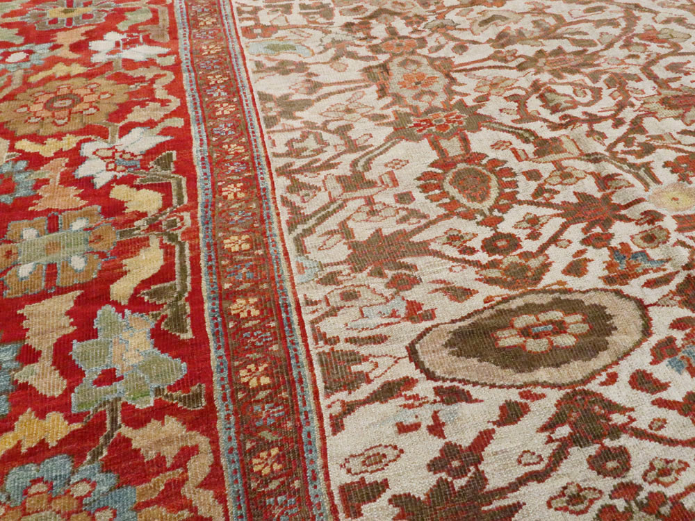 Antique Persian Sultanabad Carpet, No.9274 - Galerie Shabab