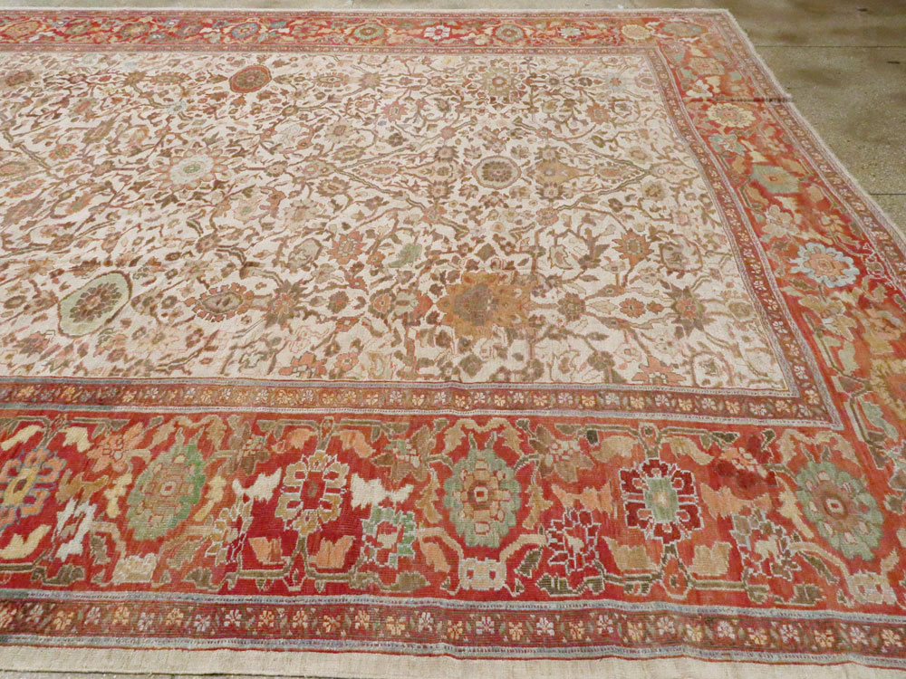 Antique Persian Sultanabad Carpet, No.9274 - Galerie Shabab