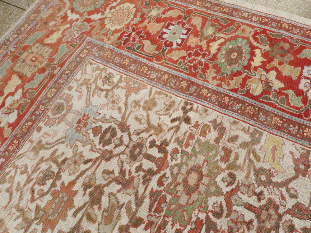 Antique Persian Sultanabad Carpet, No.9274 - Galerie Shabab