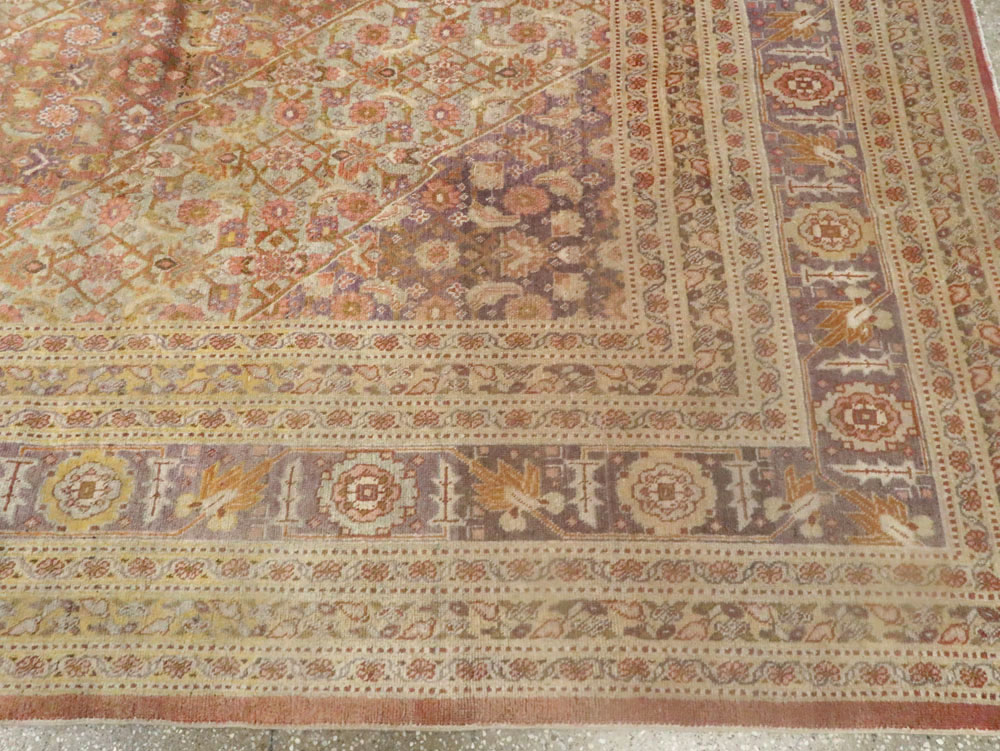 Antique Persian Tabriz Carpet, No.9284 - Galerie Shabab