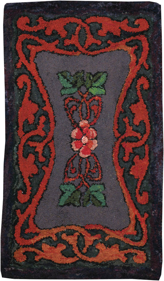 Antique American Hook Carpet, No.9288 - Galerie Shabab
