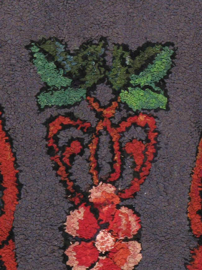 Antique American Hook Carpet, No.9288 - Galerie Shabab