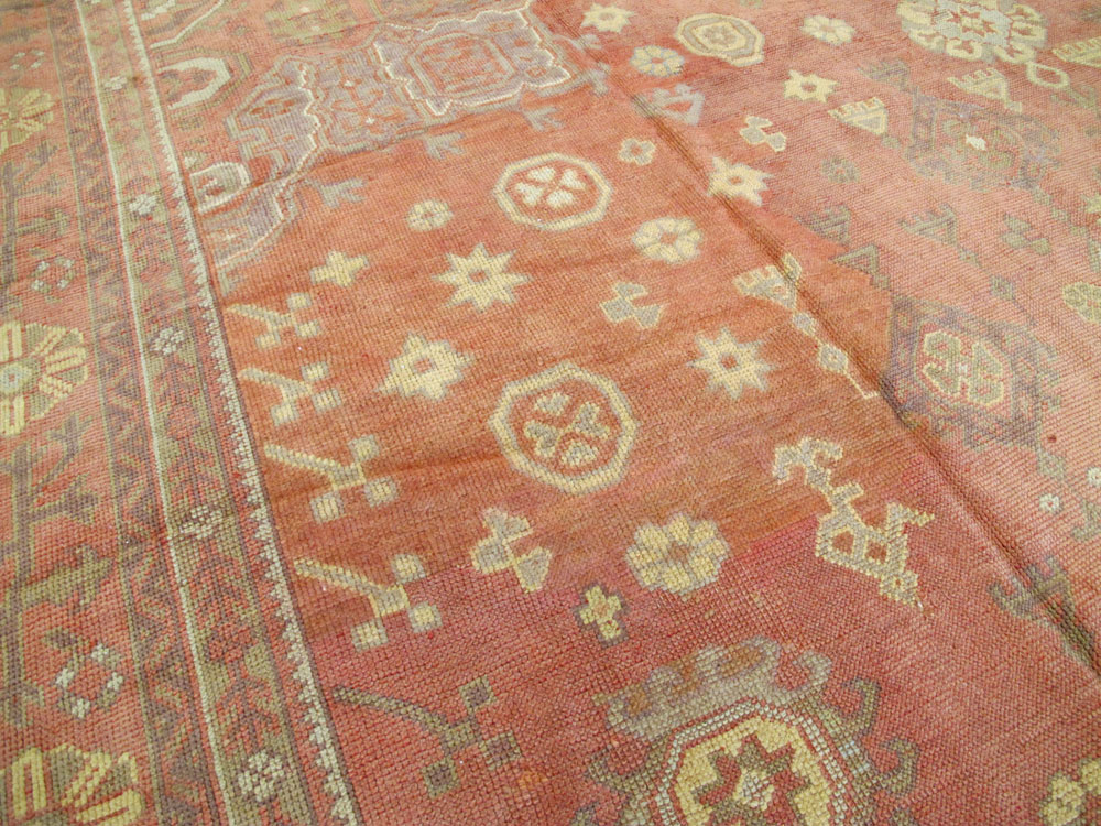 Antique Turkish Oushak Oversize Carpet, No.9335 - Galerie Shabab