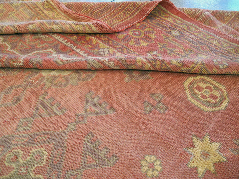Antique Turkish Oushak Oversize Carpet, No.9335 - Galerie Shabab