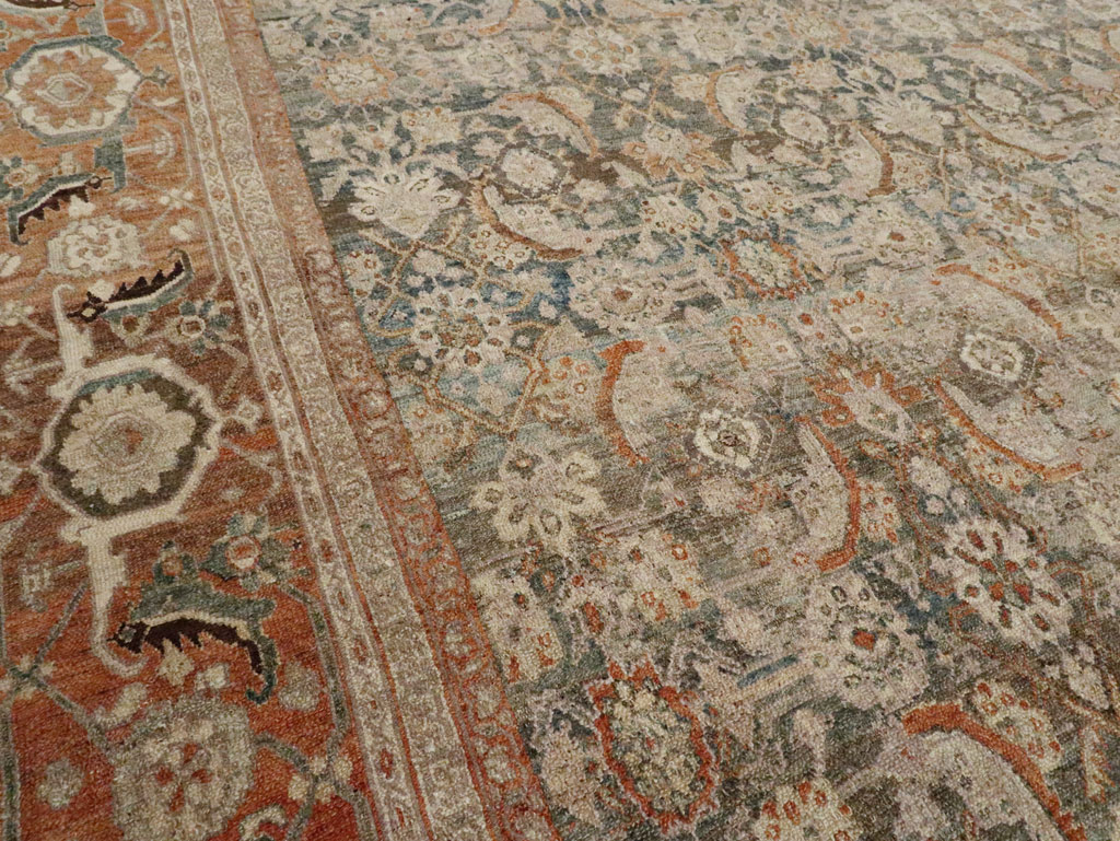 Antique Persian Bibikabad Oversize Carpet, No.9368 - Galerie Shabab