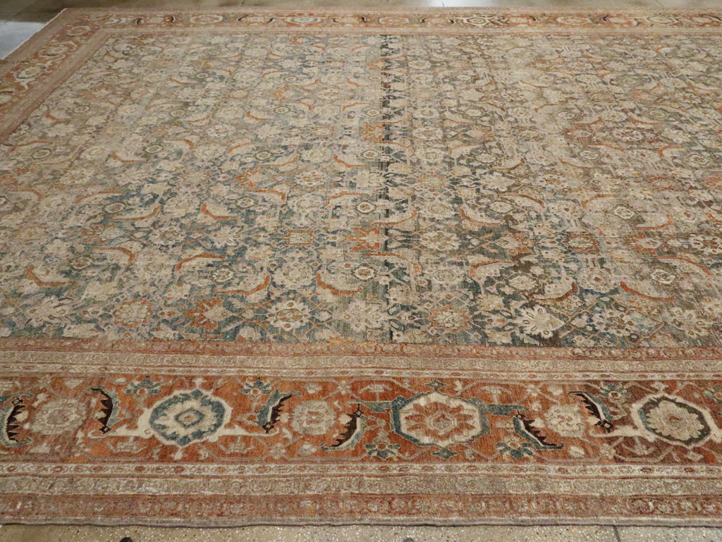 Antique Persian Bibikabad Oversize Carpet, No.9368 - Galerie Shabab