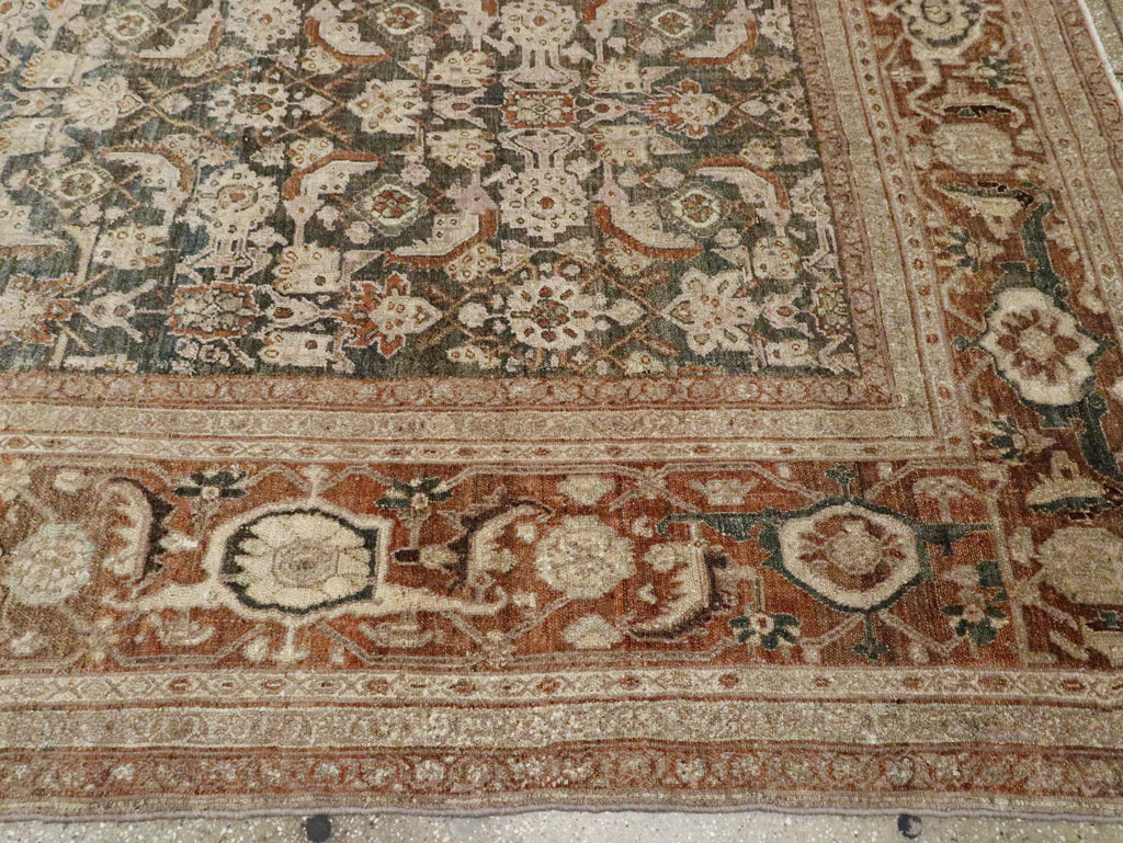 Antique Persian Bibikabad Oversize Carpet, No.9368 - Galerie Shabab
