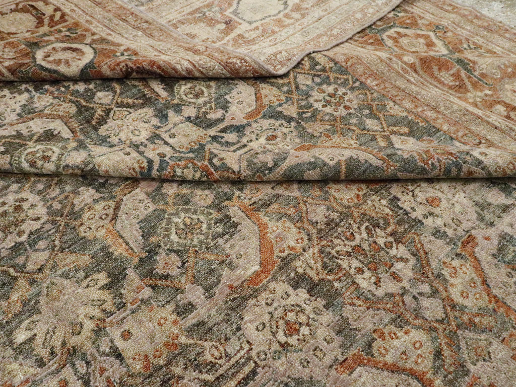 Antique Persian Bibikabad Oversize Carpet, No.9368 - Galerie Shabab