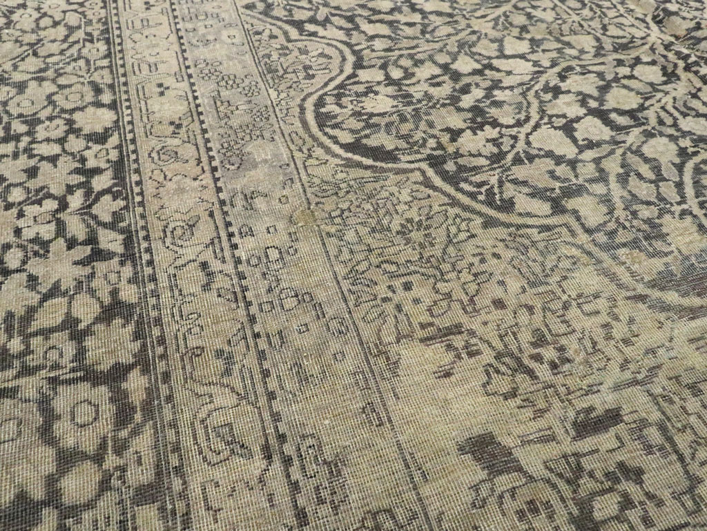 Antique Lavar Kerman Carpet, No.9397 - Galerie Shabab