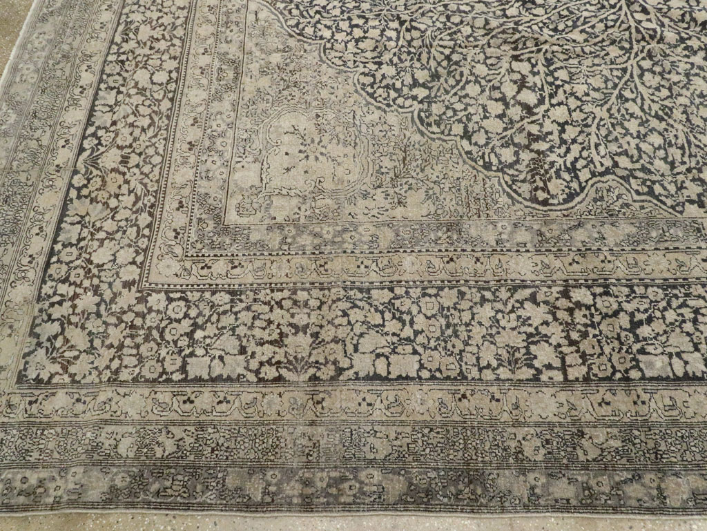 Antique Lavar Kerman Carpet, No.9397 - Galerie Shabab