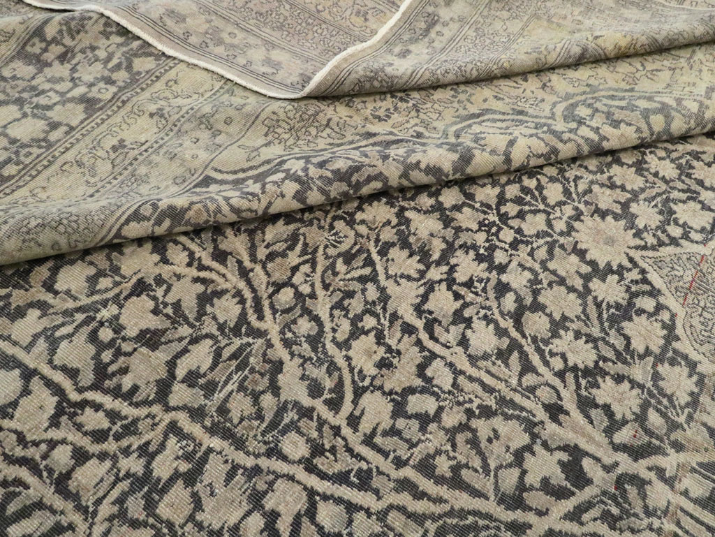 Antique Lavar Kerman Carpet, No.9397 - Galerie Shabab