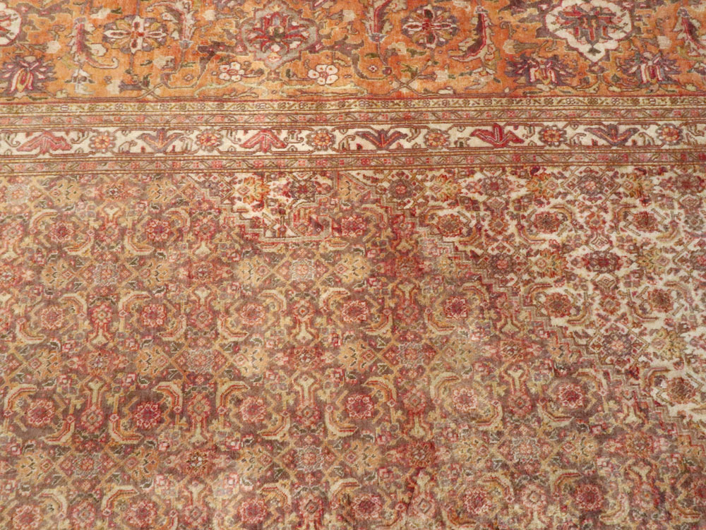 Vintage Persian Tabriz Carpet, No.9422 - Galerie Shabab