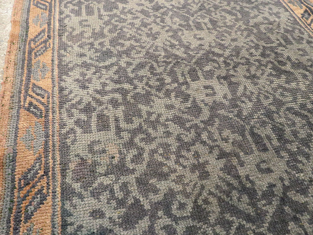 Antique Turkish Oushak Long Runner, No.9424 - Galerie Shabab