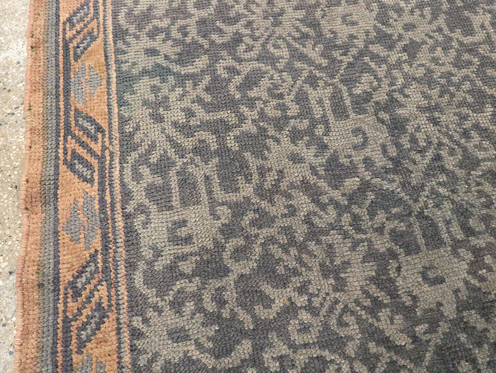 Antique Turkish Oushak Long Runner, No.9424 - Galerie Shabab