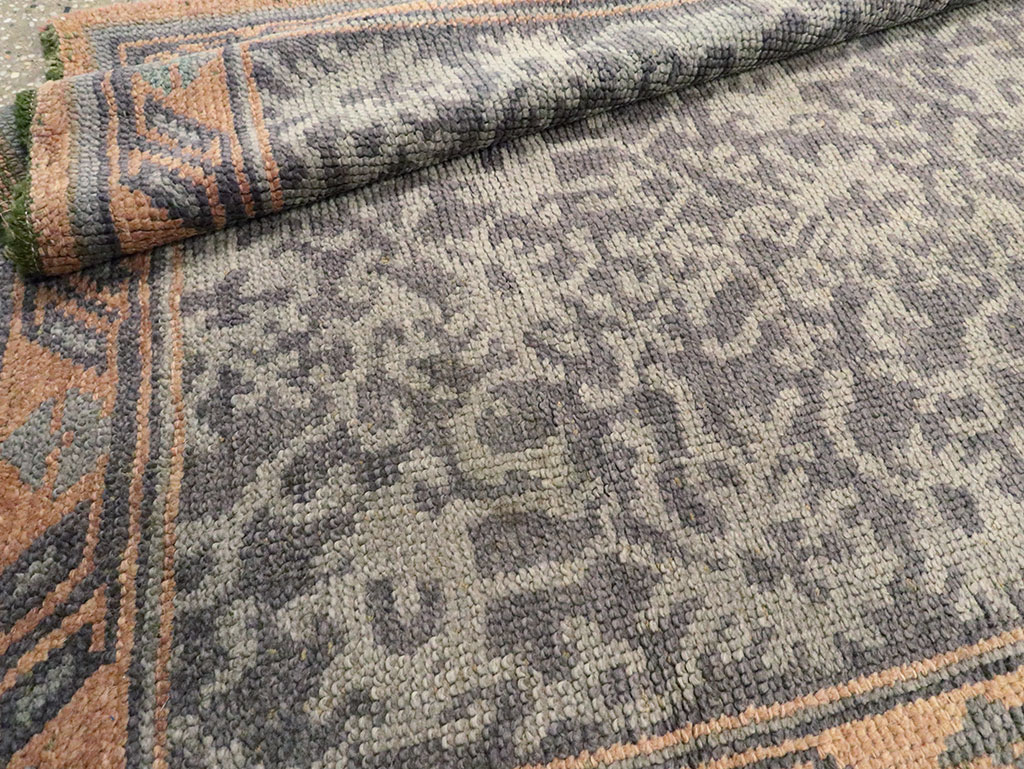 Antique Turkish Oushak Long Runner, No.9424 - Galerie Shabab