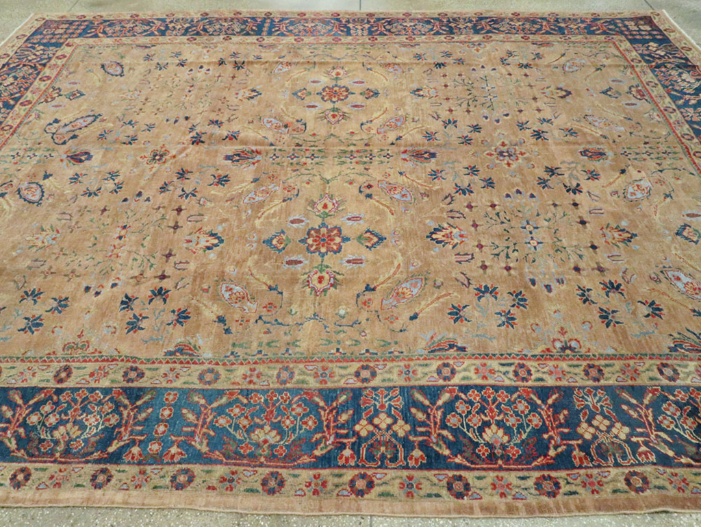 Antique Persian Mahal Carpet, No.9426 - Galerie Shabab