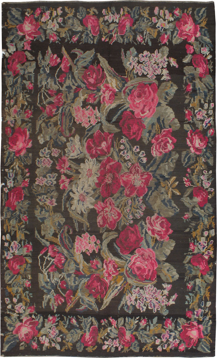 Antique Bessarabian Flatweave Rug, No.9428 - Galerie Shabab