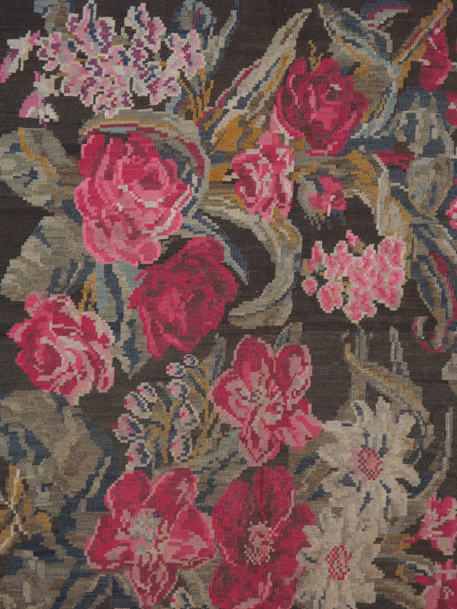 Antique Bessarabian Flatweave Rug, No.9428 - Galerie Shabab