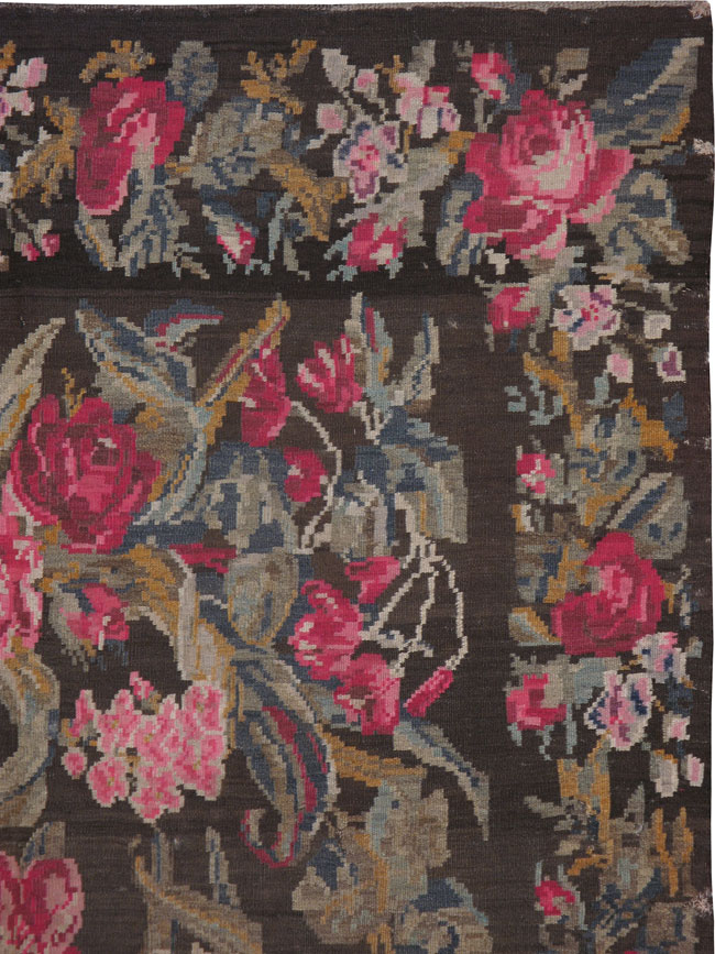 Antique Bessarabian Flatweave Rug, No.9428 - Galerie Shabab